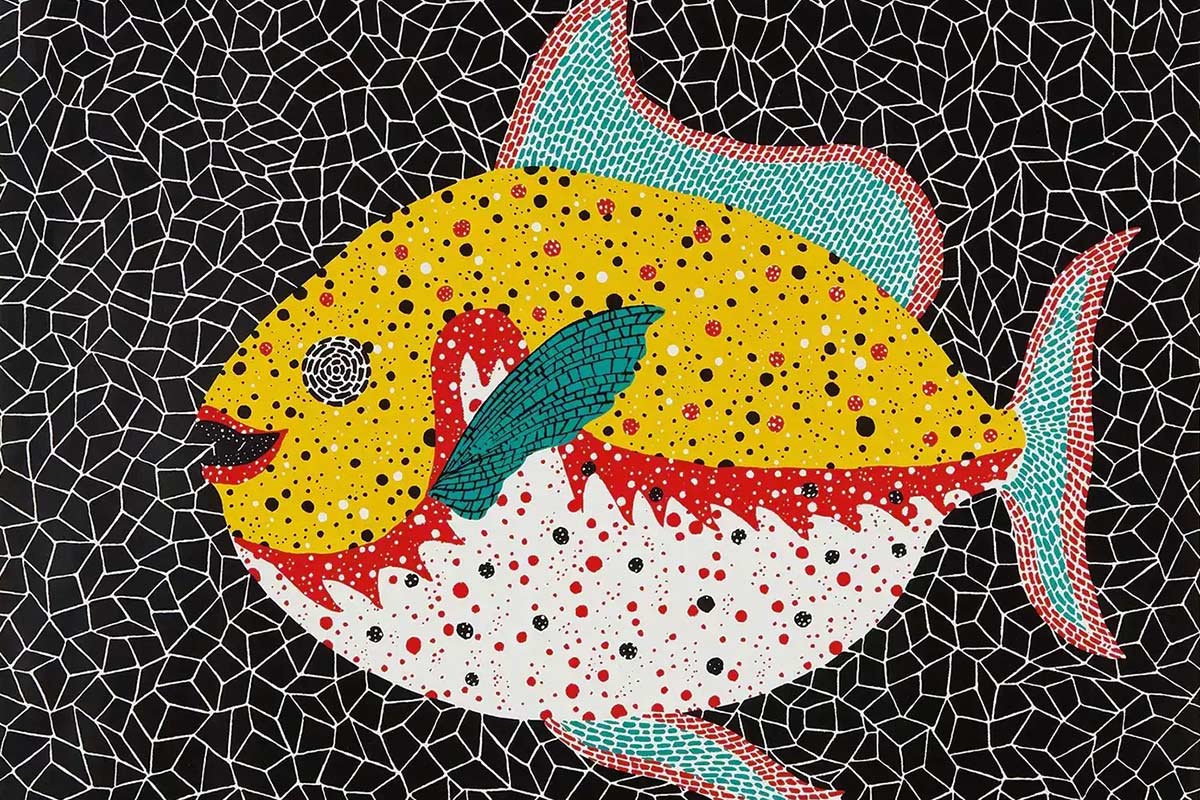 Fish, Yayoi Kusama